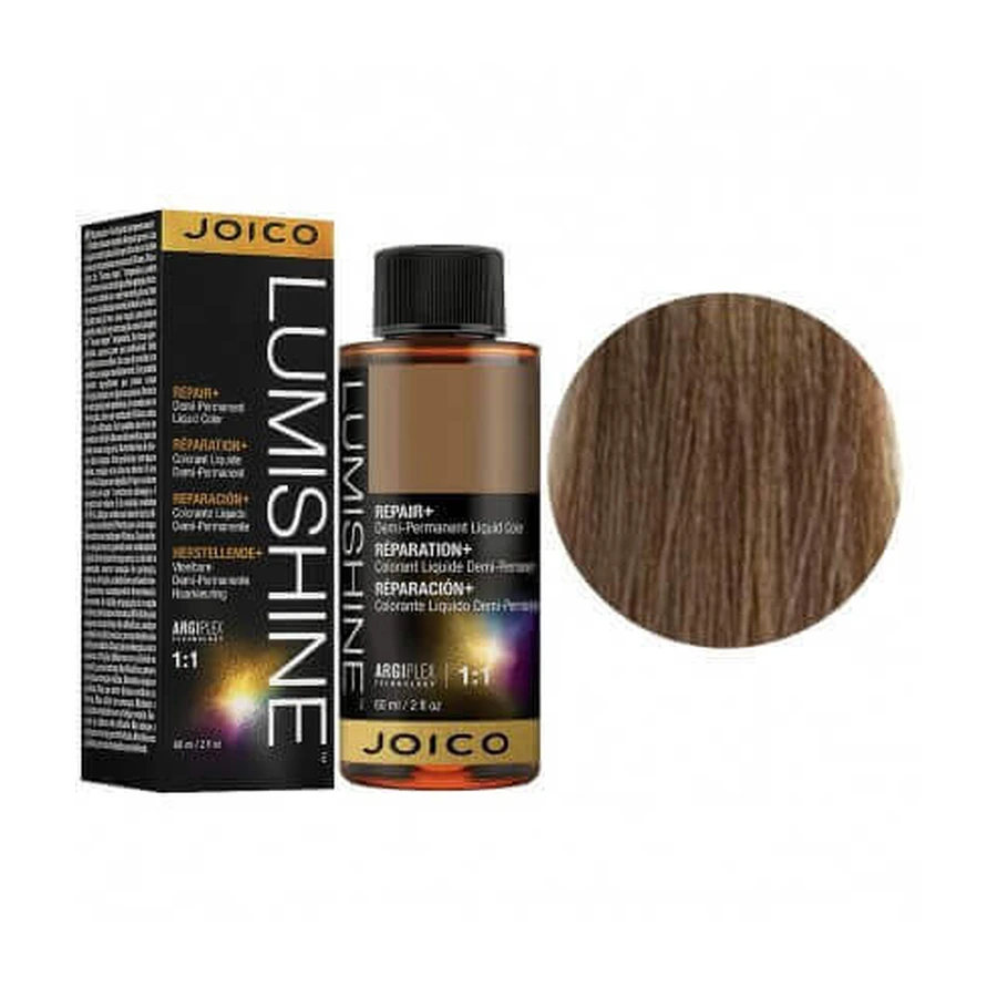 Стійка фарба для волосся без аміаку Joico Lumishine Demi Liquid Demi Liquid 8NA 60 мл без аміаку: ціни та характеристики