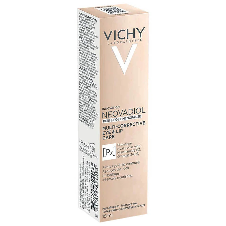 Vichy Neovadiol, коригувальний крем для шкіри навколо очей та губ, 15 мл: ціни та характеристики