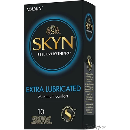 Презервативи Manix Skyn Extra Lubricated 1×10 шт, презервативи: ціни та характеристики