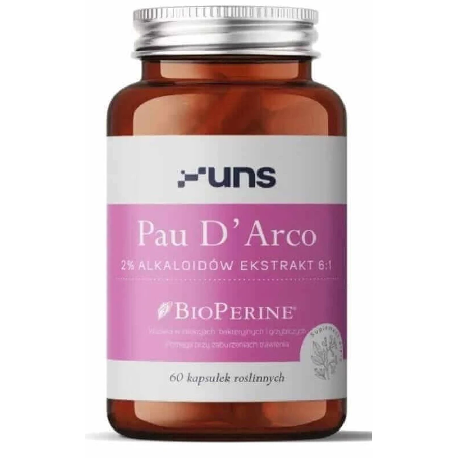 Pau dArco 60 капсул UNS: ціни та характеристики