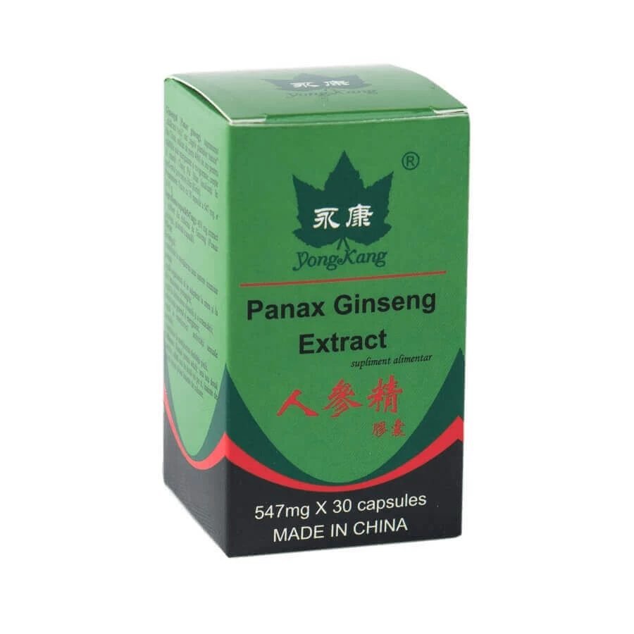 Екстракт женьшеню Panax, 30 капсул, Yongkang International Китай: ціни та характеристики