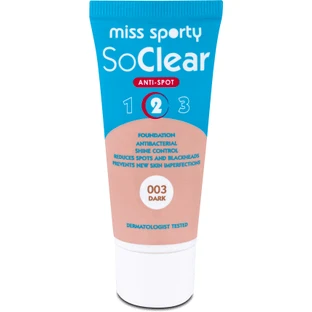 Miss Sporty So Clear Foundation 003 Dark, 30 шт.