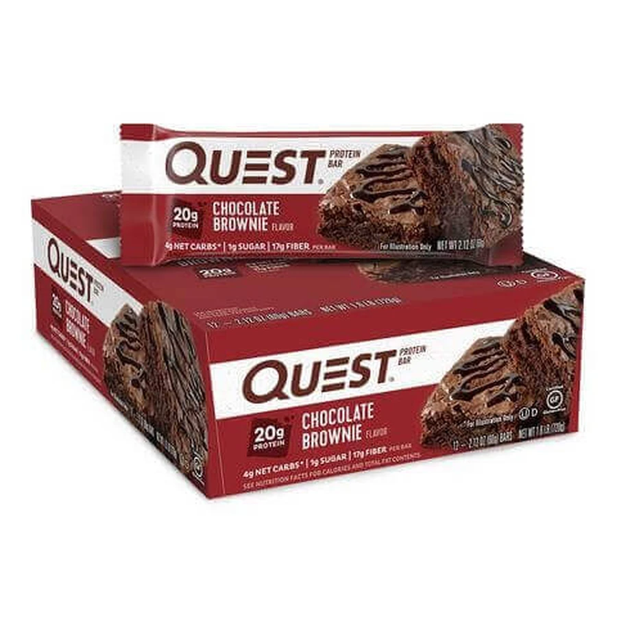 Quest Protein Bar, Протеиновый батончик, со вкусом шоколадного торта, 60 г.: цены и характеристики