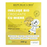 Органічні хрусткі медові рулетики GLUTEN-FREE, 250 г, Organic Republic