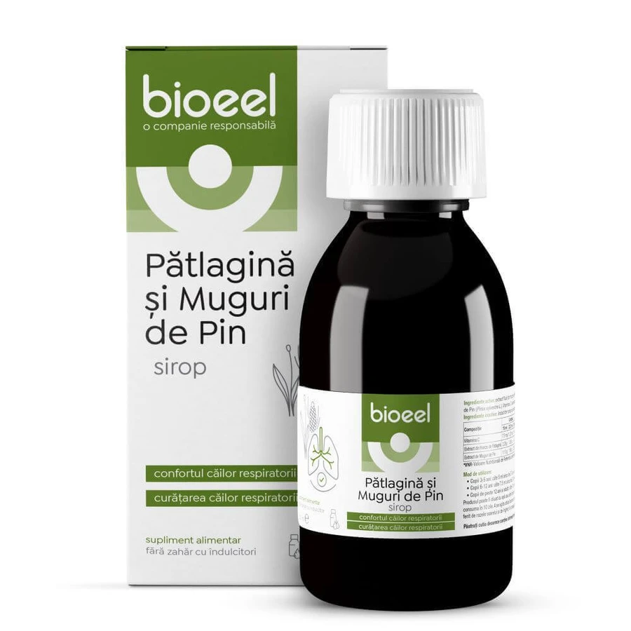 Патлагин и сироп из сосновых почек, 120 мл, Bioeel: цены и характеристики