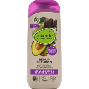 Alverde Naturkosmetik відновлюючий шампунь з авокадо ECO та олією ши ECO, 200 мл