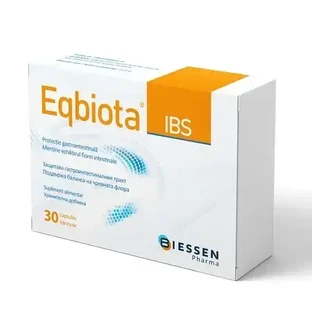 Пребіотик Eqbiota IBS, 30 капсул, Biessen Pharma