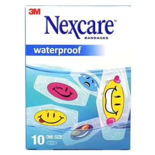 Водонепроникні пластирі, 10 штук, Nexcare