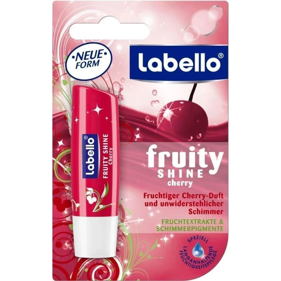 Labello CHERRY SHINE 4×8 г, тонированный бальзам для губ: цены и характеристики