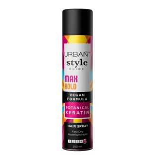 Лак для волос Max Hold, 250 мл, Urban Care