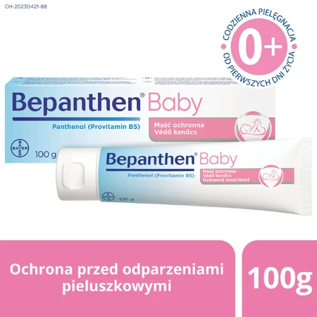 Набір Бепантен Бебі, проти попрілостей для немовлят, 2 х 100 г + 30 г безкоштовно: ціни та характеристики