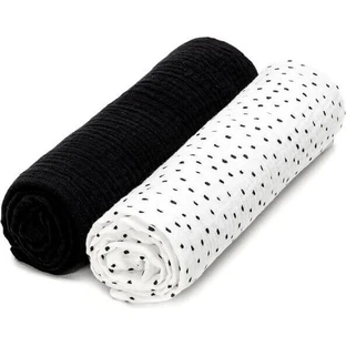 T-TOMI BIO Muellin Diapers Dots 1×2 шт, muellin diapers