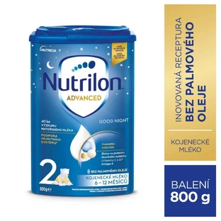 Nutrilon 2 Good Night последующая порошковая формула для хорошего ночного сна. 6 x 800 г