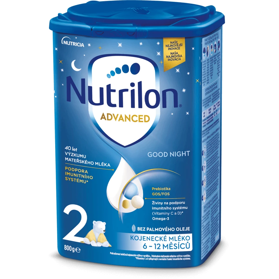 Nutrilon 2 Good Night последующая порошковая формула для хорошего ночного сна. 6 x 800 г: цены и характеристики