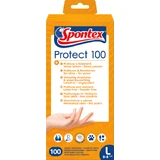 Рукавички одноразові Spontex Protect L 100 шт