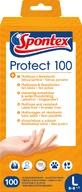 Рукавички одноразові Spontex Protect L 100 шт