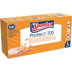 Одноразовые перчатки Spontex Protect L 100 шт.: цены и характеристики