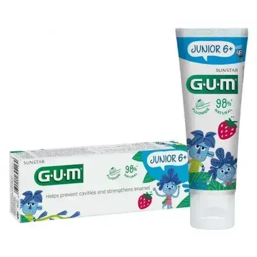 Зубная паста Junior 7-12 лет, 50 мл, Sunstar Gum: цены и характеристики