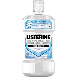 Ополіскувач для порожнини рота Listerine Advanced White М'який смак 500 мл
