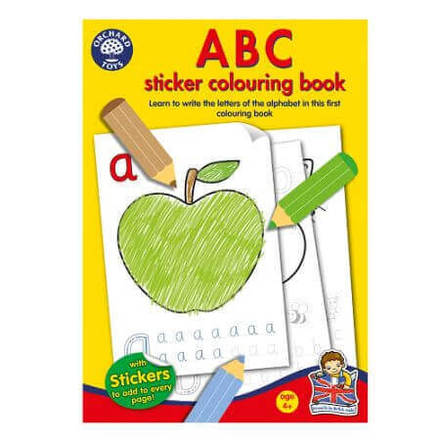 Розмальовка з завданнями англійською мовою ABC, Orchard Toys: ціни та характеристики