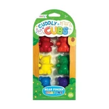 Пальчиковые цветные мелки Cuddly Cubs Bear, набор из 6 штук, Ooly