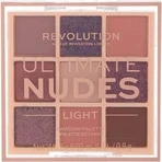 Revolution, Ultimate Nudes Medium, палетка тіней для повік 1×0,90 г, палетка тіней: ціни та характеристики