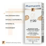 Pharmaceris F, Непрозорий флюїд 01 Слонова кістка, SPF 20, 30 мл: ціни та характеристики