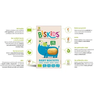 Belkorn BISkids BIO мягкое детское печенье с яблоком ава без добавления сахара 120 г