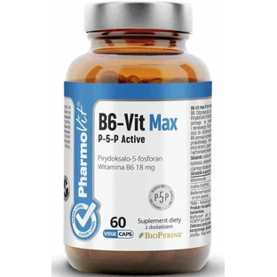 B6-Vit Max P-5-P Active 60 капсул Pharmovit Clean Label
