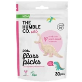 Дитяча зубна нитка з полуничним смаком Kids Floss Picks, 30 шт, Humble