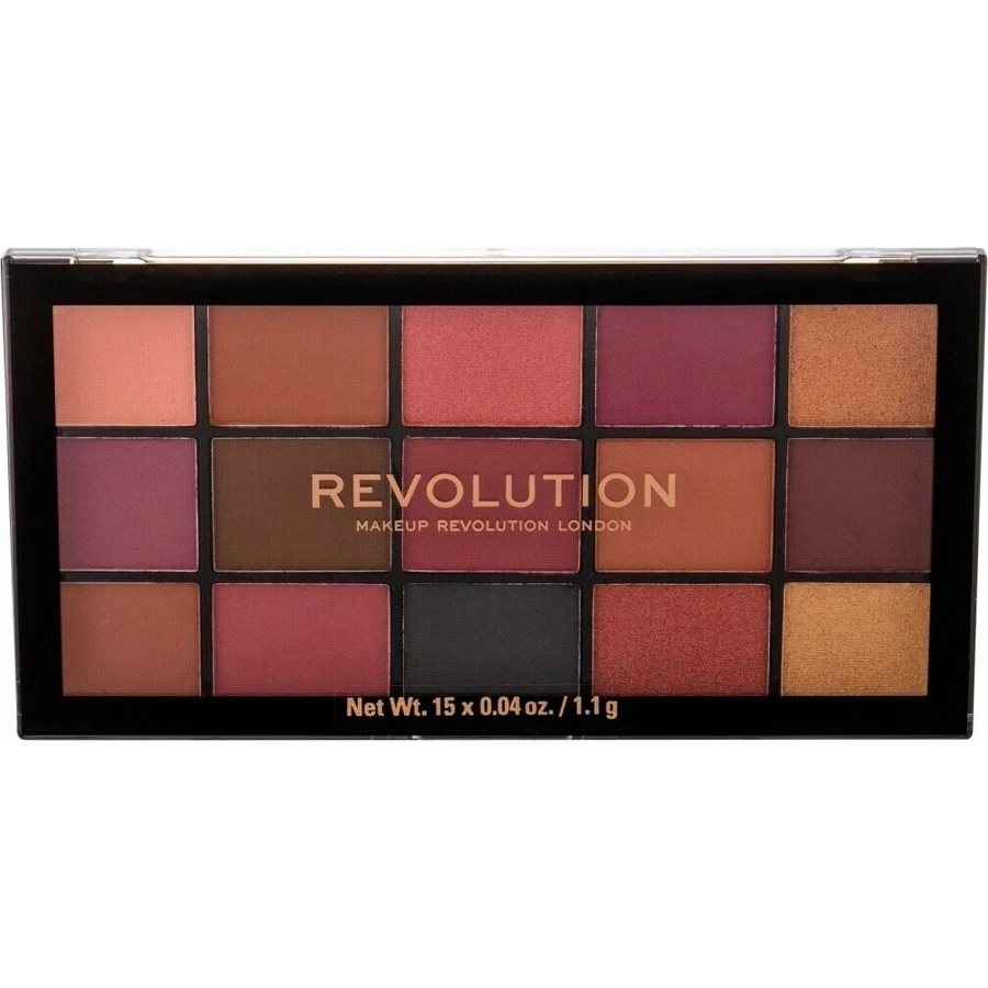 Revolution, Re-Loaded Marvellous Mattes, палетка тіней для повік 1×16,50 г, палетка тіней для повік: ціни та характеристики