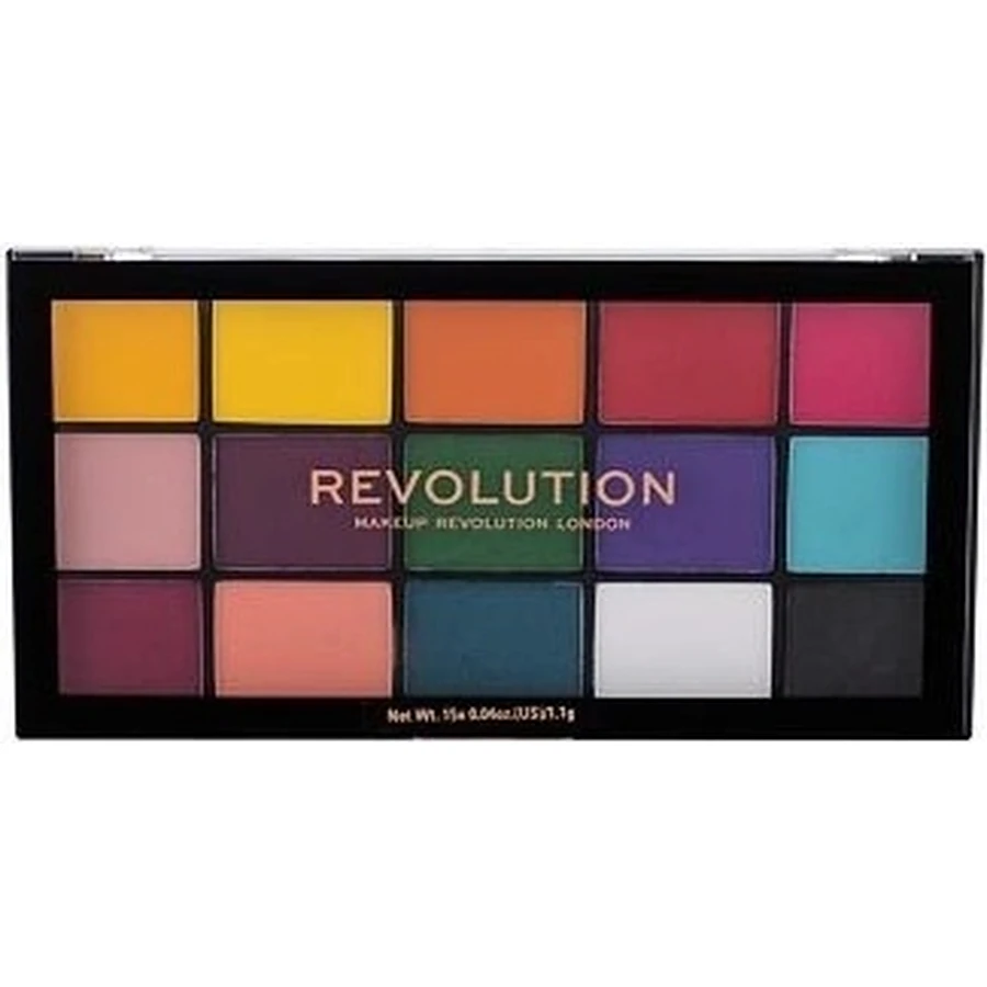 Revolution, Re-Loaded Marvellous Mattes, палетка тіней для повік 1×16,50 г, палетка тіней для повік: ціни та характеристики