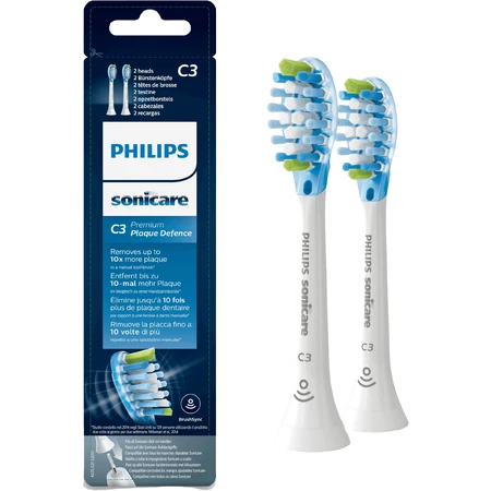 Змінна насадка Philips Sonicare Premium Plaque Defence HX9042/17 Змінна насадка Philips Sonicare Premium Plaque Defence 2 шт.: ціни та характеристики