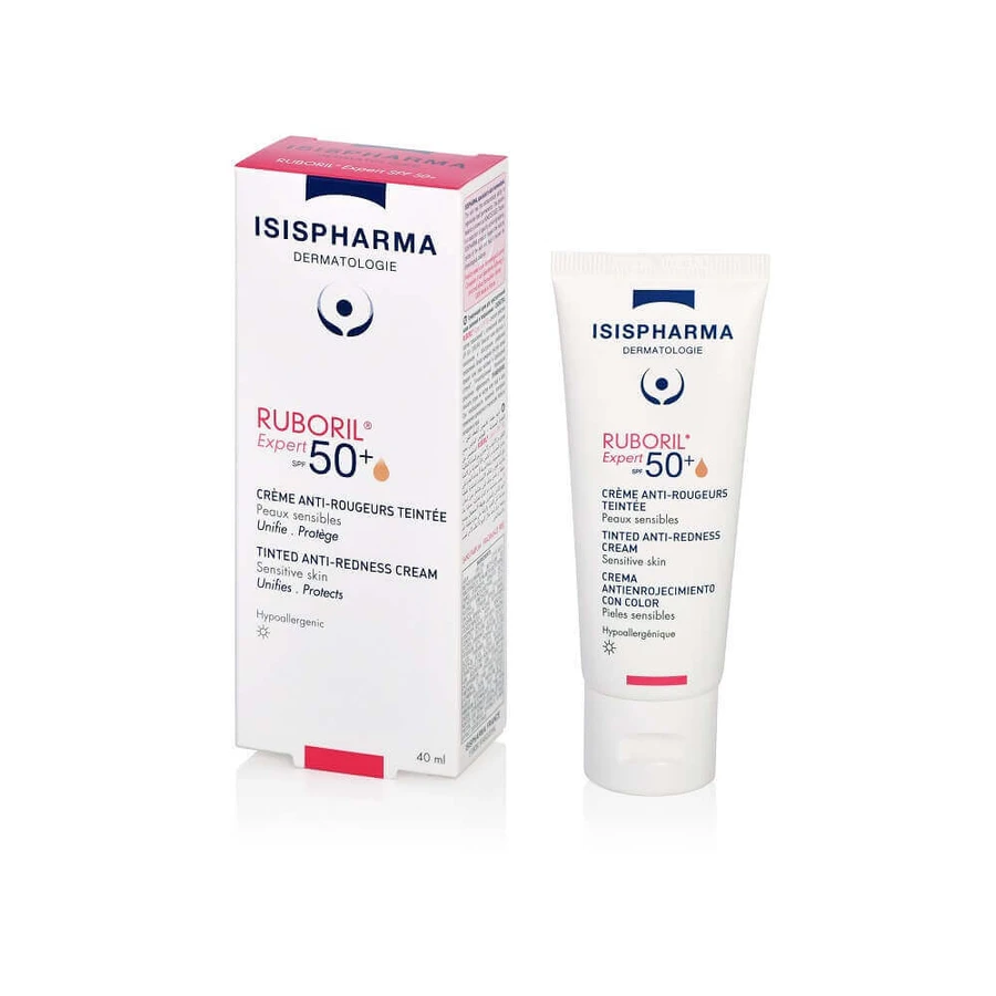 Крем для лица Isispharma Ruboril 50+ Expert SPF 50, 40 мл: цены и характеристики