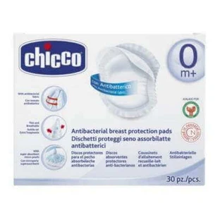 Прокладки для грудей, 30 штук, Chicco