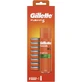 Gillette Fusion5 Бритвена головка для чоловіків 8 шт + Gillette Fusion5 Ultra Sensitive 200 мл 9 шт