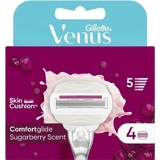 VENUS COMFORTGLIDE SUGARBERRY SHAVING HEADS 4 шт 1×4 шт, сменные бритвенные головки