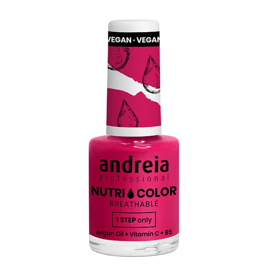 Лак для нігтів NutriColor-Care&Colour NC22, 10.5 мл, Andreia Professional: ціни та характеристики