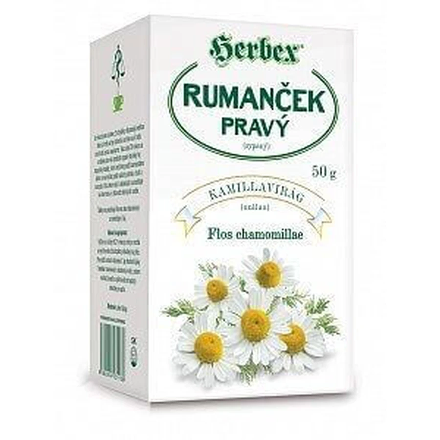 Herbex Ромашковий байховий чай, 50 г: ціни та характеристики