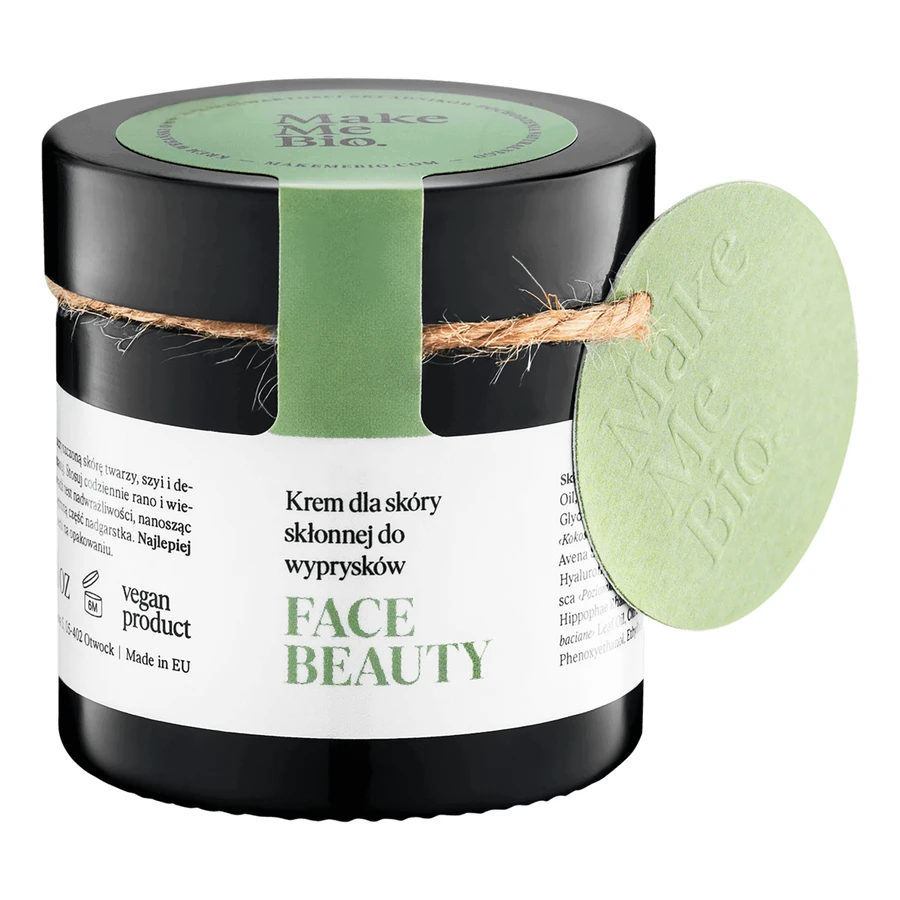 Make Me Bio Face Beauty, крем для обличчя, шкіра, схильна до екземи, 60 мл: ціни та характеристики