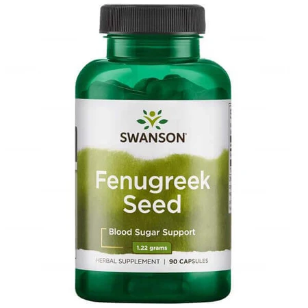 Swanson Fenugreek Seed, насіння пажитника, 90 капсул: ціни та характеристики