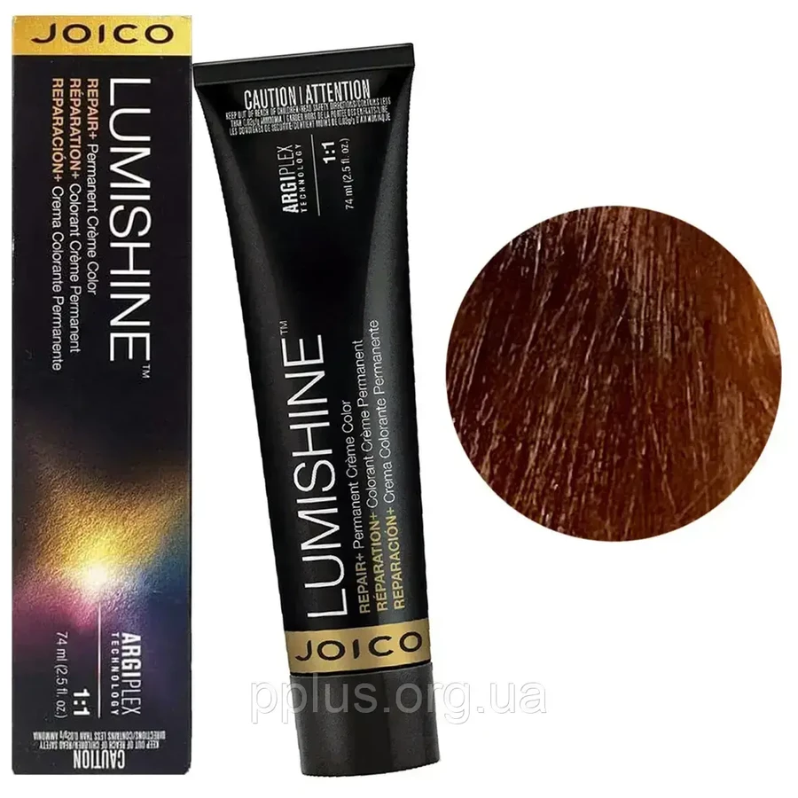 Перманентна фарба для волосся Joico Lumishine 6NRG 74 мл: ціни та характеристики