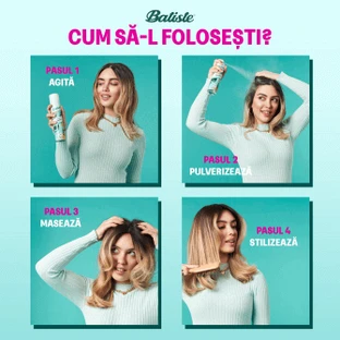 Сухий шампунь для темного волосся, 200 мл, Batiste