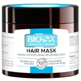 Маска для волосся Biovax Keratin + Silk, відновлювальна, 250 мл