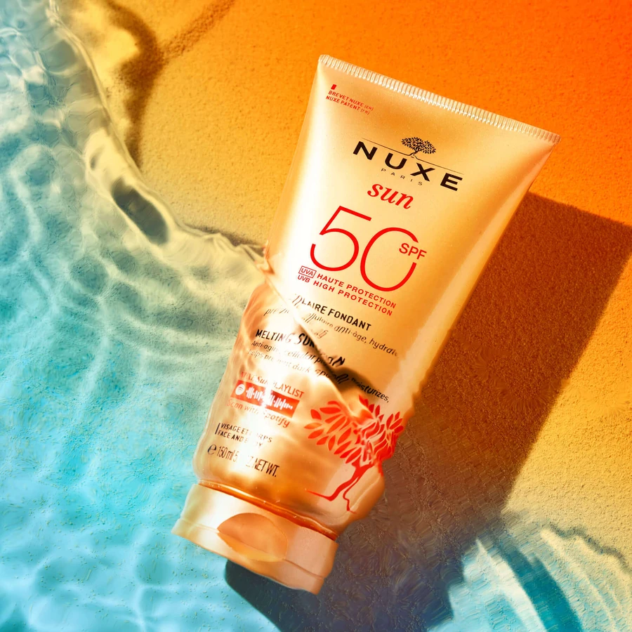 Nuxe Sun, Лосьйон для засмаги для обличчя та тіла, SPF 50, 150 мл: ціни та характеристики