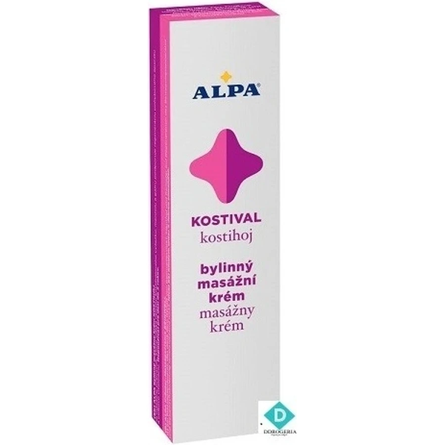 ALPA CREAM COSTIHOJ 1×40 г, трав'яний масаж: ціни та характеристики