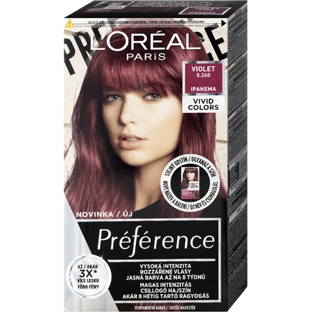 L'Oréal Paris Préférence Vivid Colors перманентная краска для волос 5.260 Ipanema 150 мл: цены и характеристики