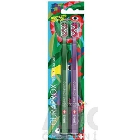 CURAPROX CS 5460 Recycled Edition 1×2 шт, зубна щітка: ціни та характеристики