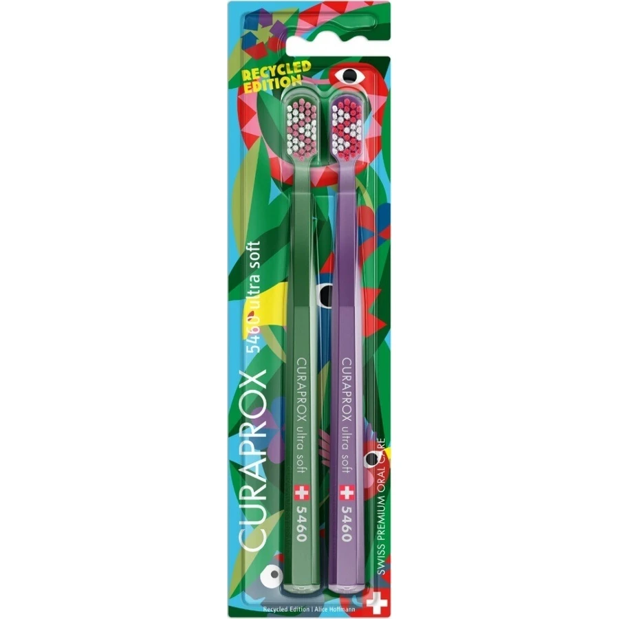 CURAPROX CS 5460 Recycled Edition 1×2 шт, зубна щітка: ціни та характеристики