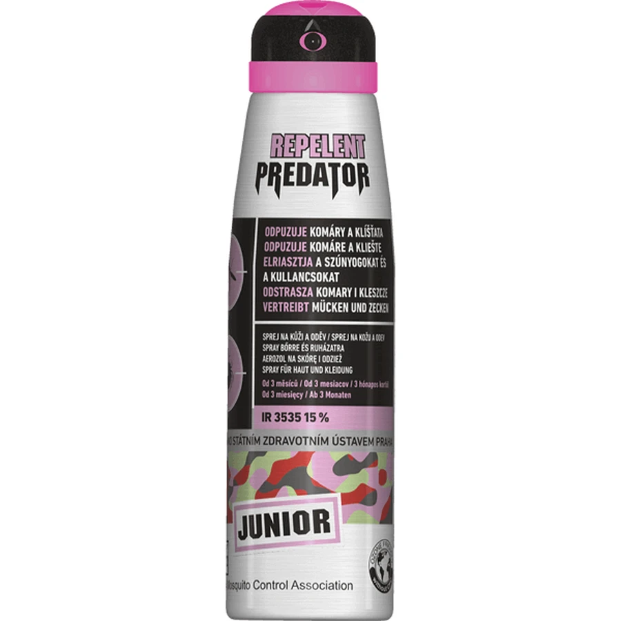 Predator Repellent Junior спрей от комаров и клещей 150 мл: цены и характеристики